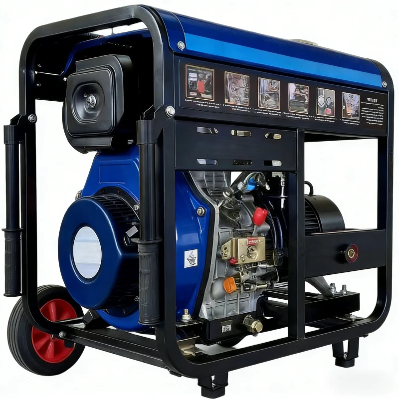 آلة لحام ديزل بقدرة 8KW 250A